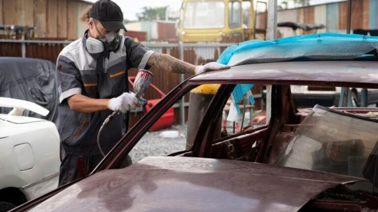 auto body paint shop